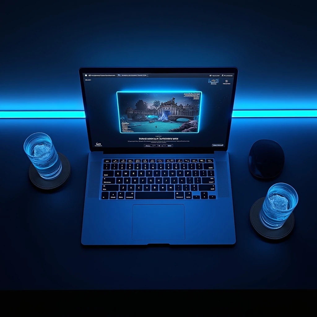 ZiraPlay platform interface showing ocean glow iframe border around HTML5 game
